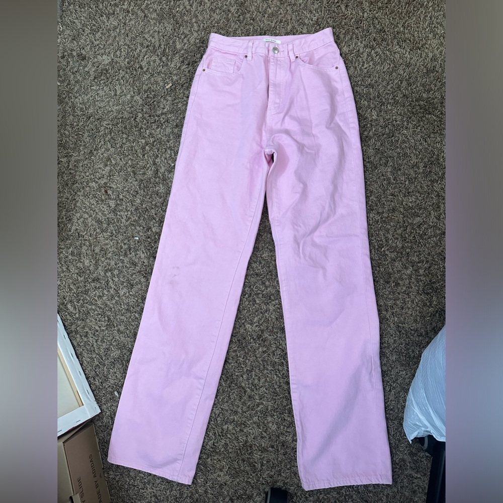 Pink pacsun 90’s boyfriend jeans high/mid waisted